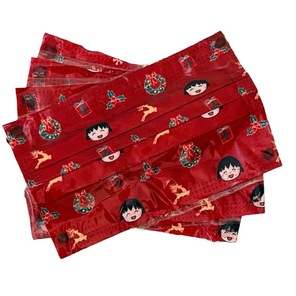 Cute Christmas Masks (lot of 4) - Picture 2 of 2